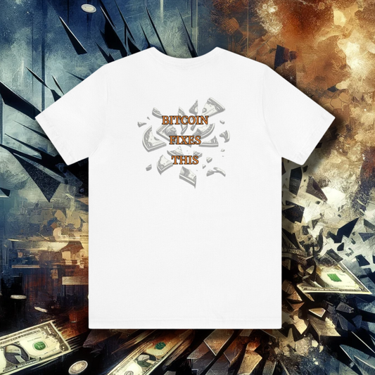 Bitcoin Fixes Broken Money - T-shirt